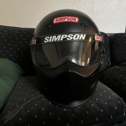 Simpson Motorcycle Helmet 