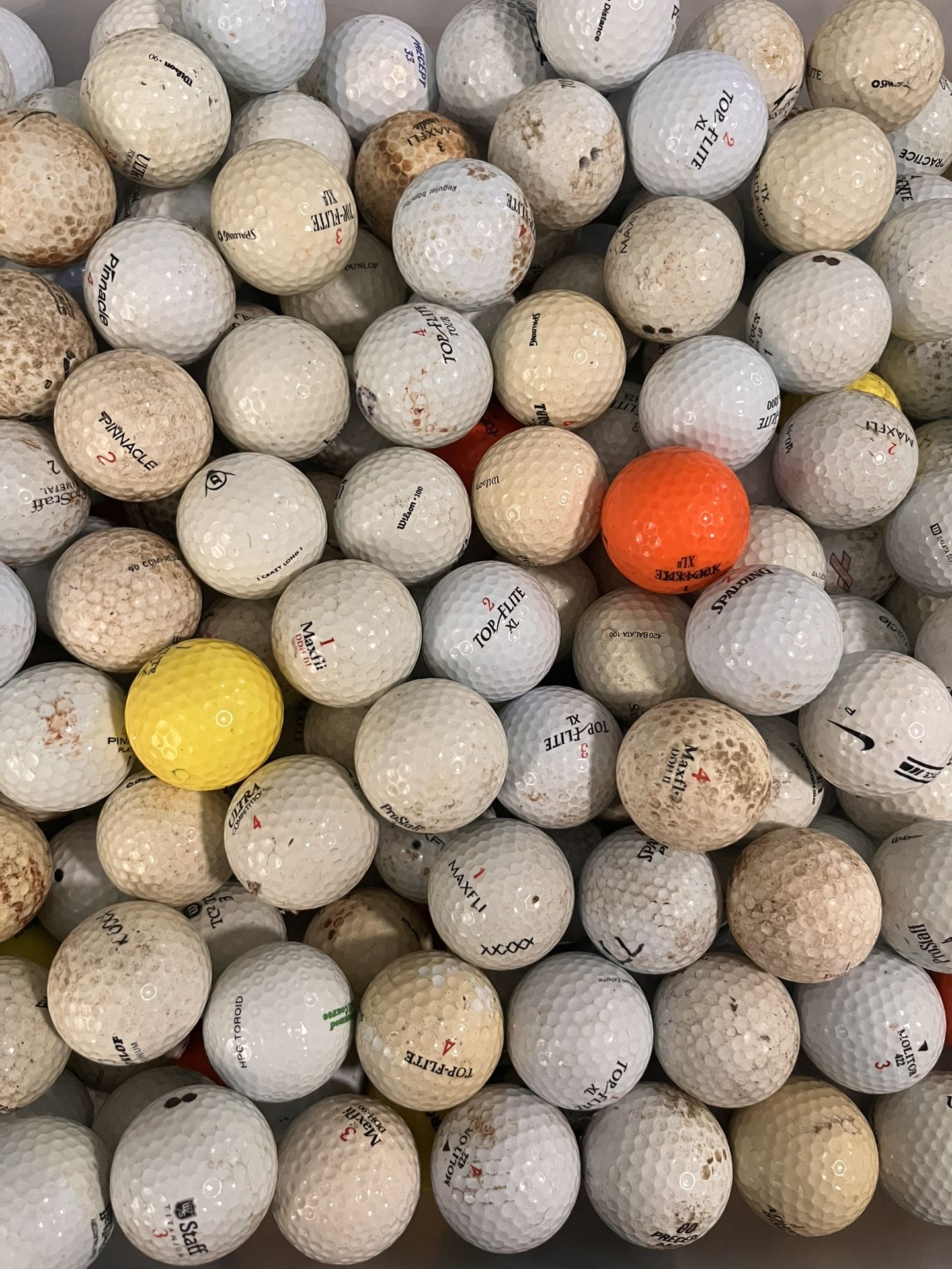 Used Golf Balls