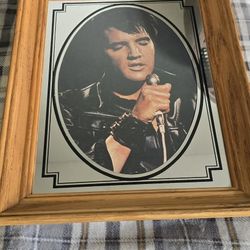 Mirrored ELVIS Picture By Stanford Art