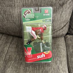  Nebraska Cornhuskers Edamnukong Suh McFarlane College Football