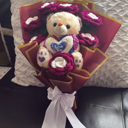 Valentines gift, handmade flowers