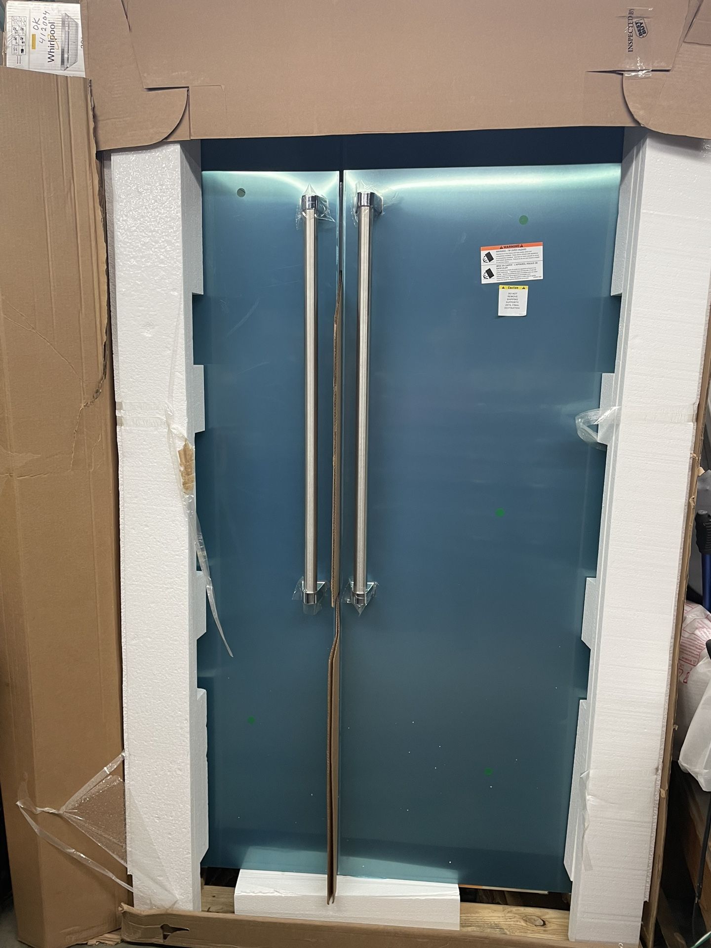 Box Built In Refrigerator VIKING Stainless Steel W 48