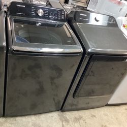 Samsung Washer 4.5 Cu Ft And Dryer Gas 
