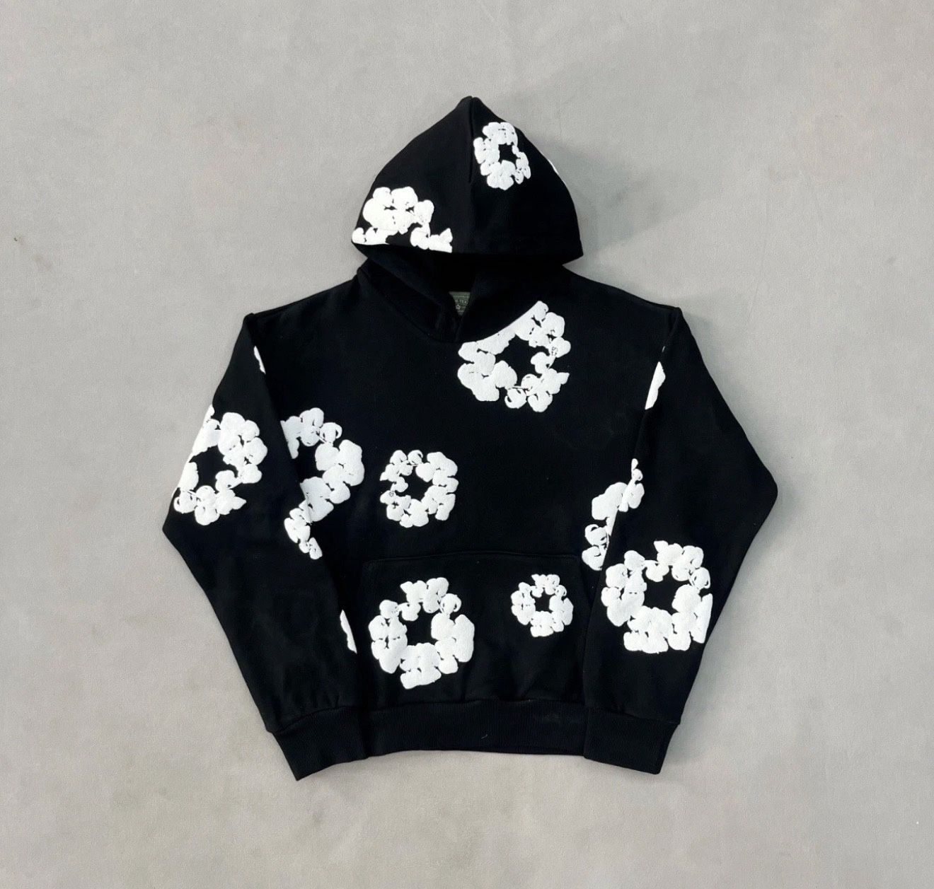 DENIM TEARS BLACK HOODIE