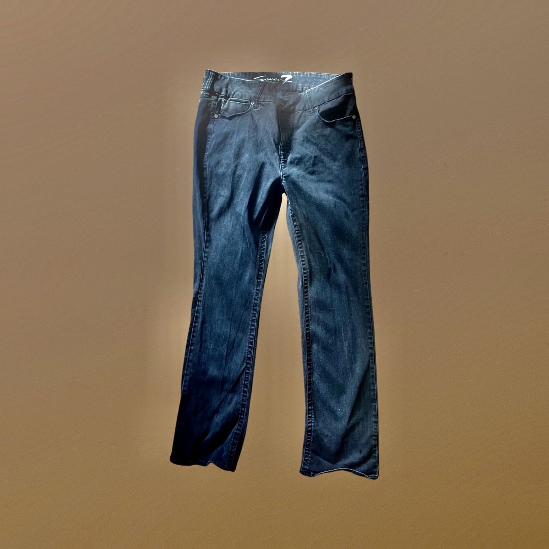 Seven7 Jeans Mid Rise Micro Boot Jeans