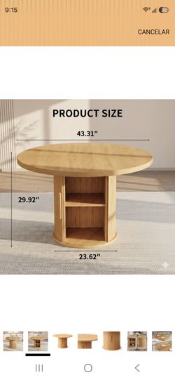 Mesa SIN ARMAR EN CAJA