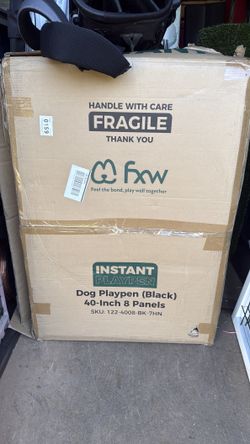 Instant Dog Playpen 8 panels