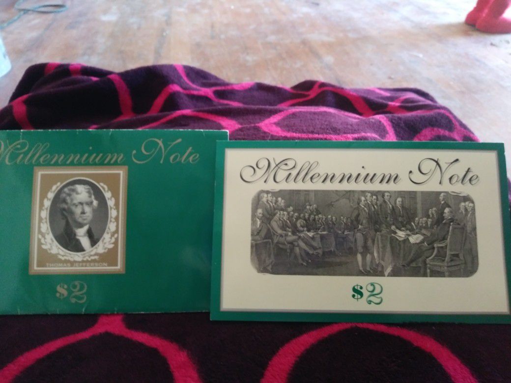 Millennium $2 note series 1995