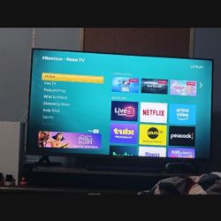 50 Inch- Henson Roku TV Smart