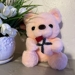 Cute Rose Bear, Plush Toy