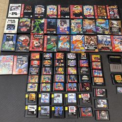 Sega Genesis Video Game Collection (70) 