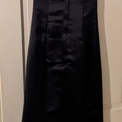 Black Full Length Ball Gown