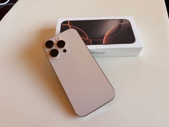 iPhone 16 pro Desert Titanium