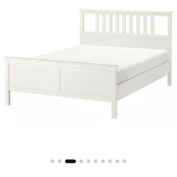 IKEA HEMNES Queen bed Complete With Slates
