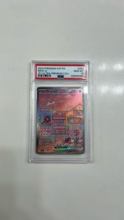 2023 Pokémon 151 UPC Mew ex Black Star Promo #053 – PSA 10 GEM MINT