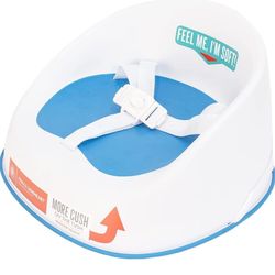 Booster Seat, Berry Blue, 3-Point Harness and Dual-Strap System, Easy to Wipe Clean, and Lightweight