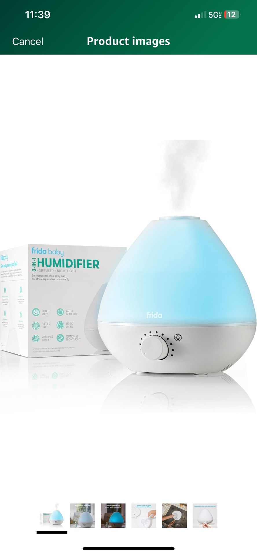 Baby Frida Humidifier