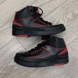 Air Jordan 2 Retro Bg 'Alternate 87' Size 5.5y  571 AJ