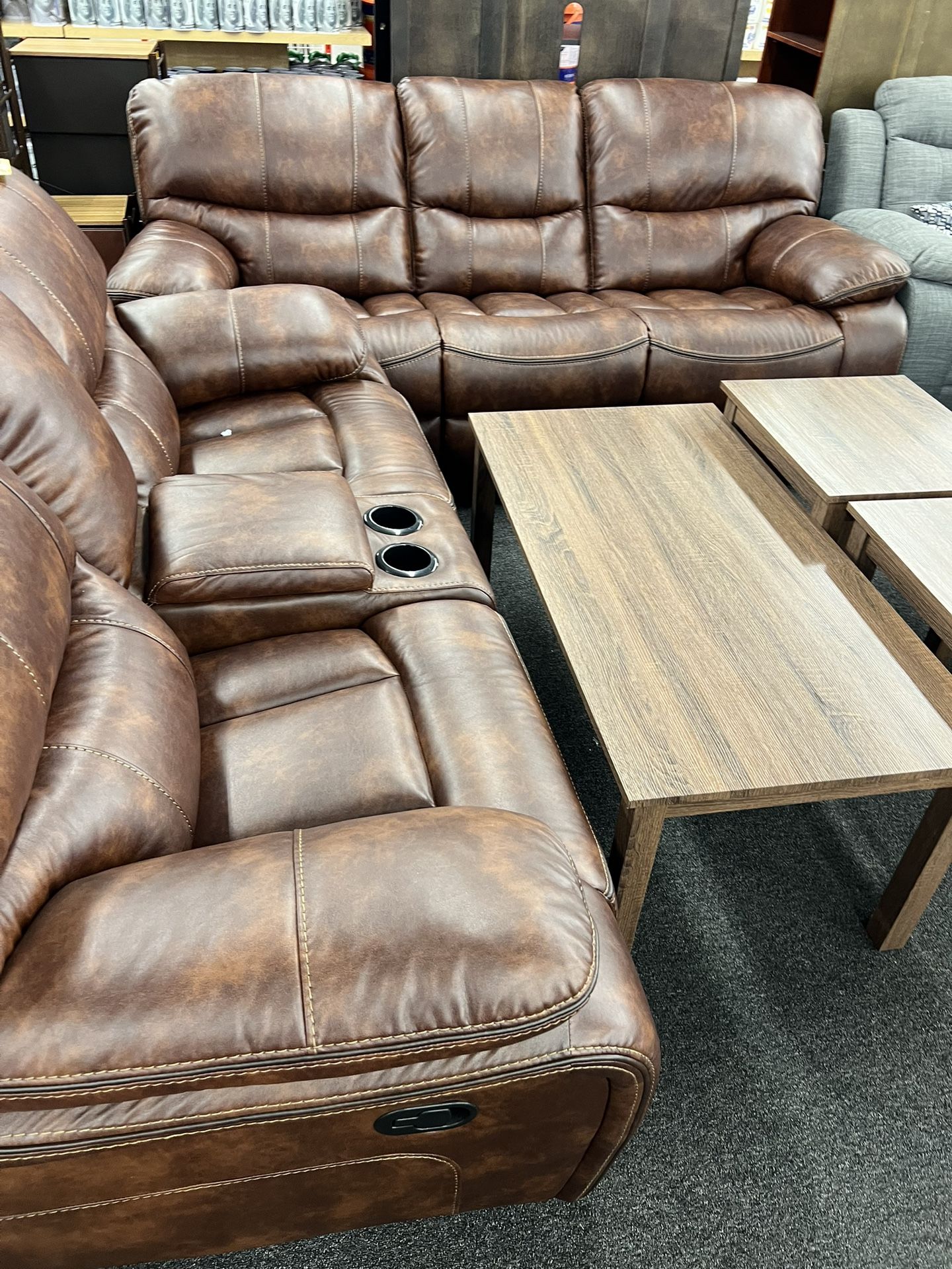 Stylish Reclining Couch And Loveseat!
