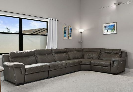 Gorgeous Leather Sectional!!