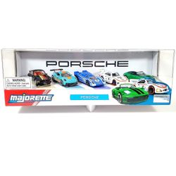NEW 2025 Majorette Porsche Edition 5-Pack 1:64 Scale Diecast Model Cars