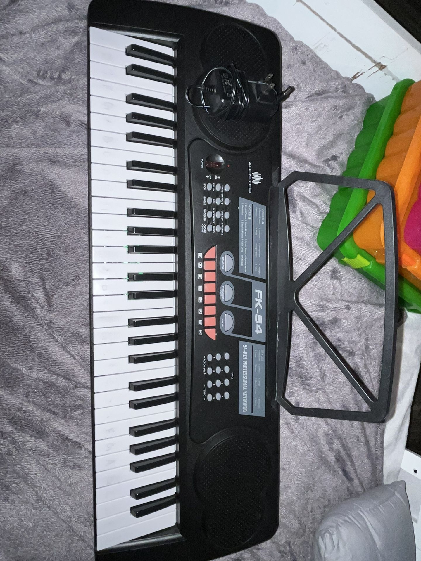 FK-54 electric key board, music