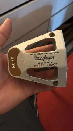Mac Gregor Putter Bobby Grace Designed
