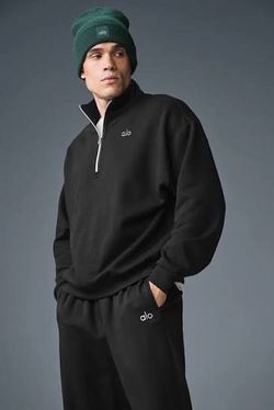 Black ALO quarter zips
