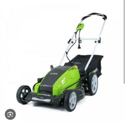 Greenworks 21” 13 AMP, 3 in 1, Electric Lawn Mower $175 OBO
