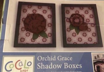 Orchid Shadow Frame Boxes
