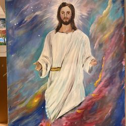 Jesus' Through The Clouds 