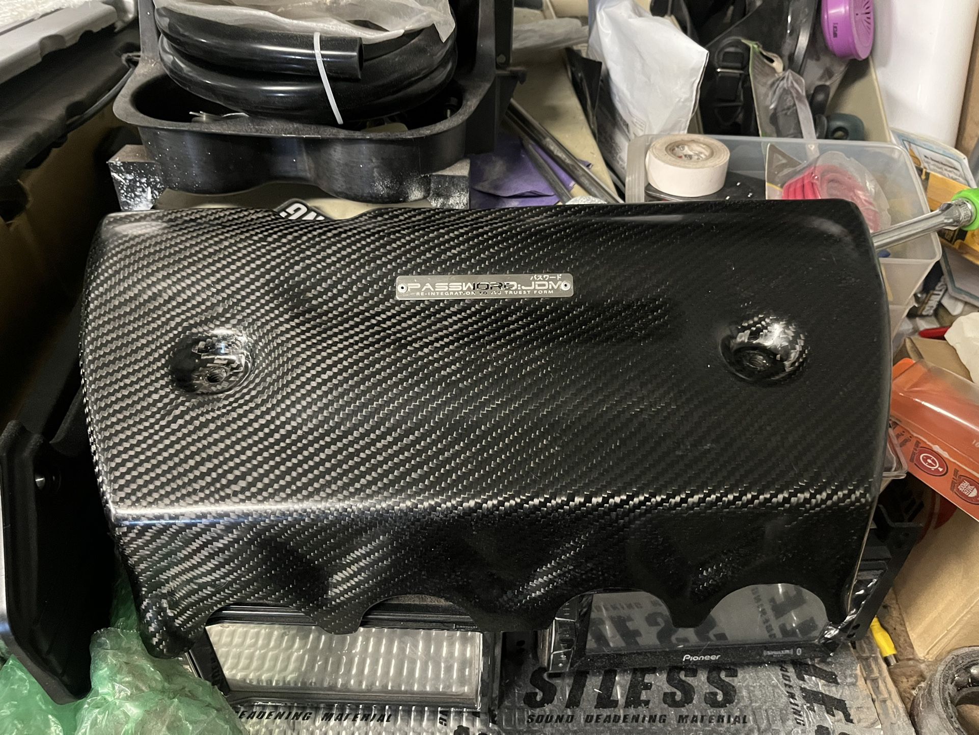 Acura RSX Real Carbon Password JDM Intake Cover