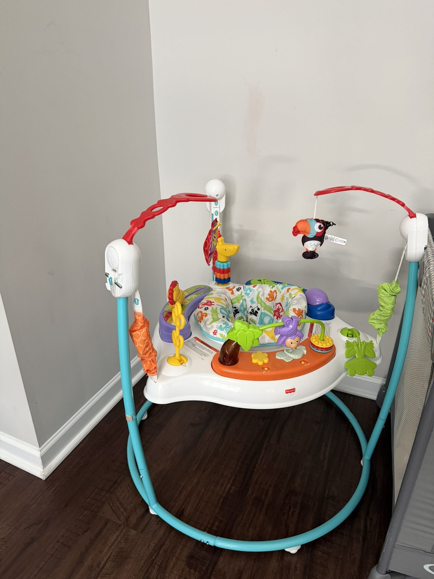 Fisher-Price Baby Activity Jumper with Music, Lights & Toys – Clean, Fully Working