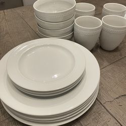 White Dishes