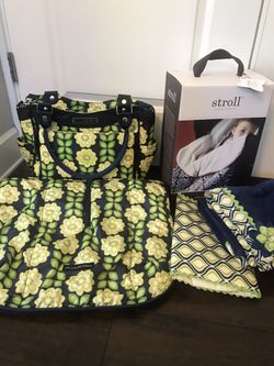 Petunia Pickle Bottom diaper bag & accessories-