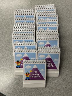 Proficiency Scales Mini Flip Charts - 24 Pieces - Educational and Learning Activities for Kids, Classroom  