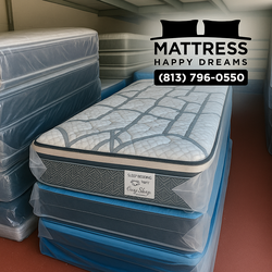 ✨ Brand New Twin Size Mattress 14” Pillow Top – Premium Quality at the Best Price | All Sizes in Stock & Same-Day Delivery Available 🚚