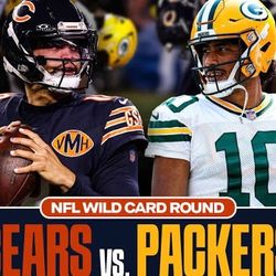 🏈 BEARS vs PACKERS — NFL WILD CARD TICKETS🏈