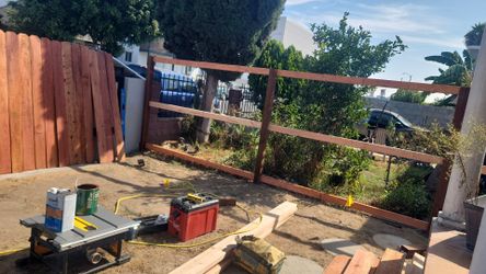 Redwood Fence ,cedar,pine,