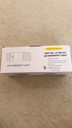4 pack LED emergency lights