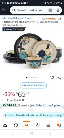 Butterfly Dinnerware