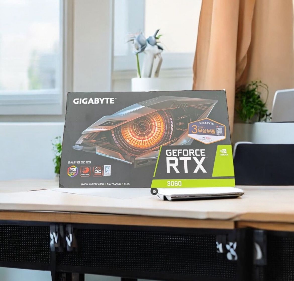 6468931 Gigabyte Nvidia RTX 3060 12gb GDDR6 graphics card