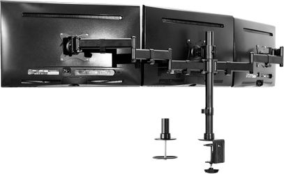 VIVO Triple Monitor Adjustable Heavy Duty , Articulating Stand for 3 LCD V003M