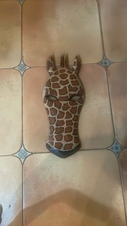 Giraffe Plaque