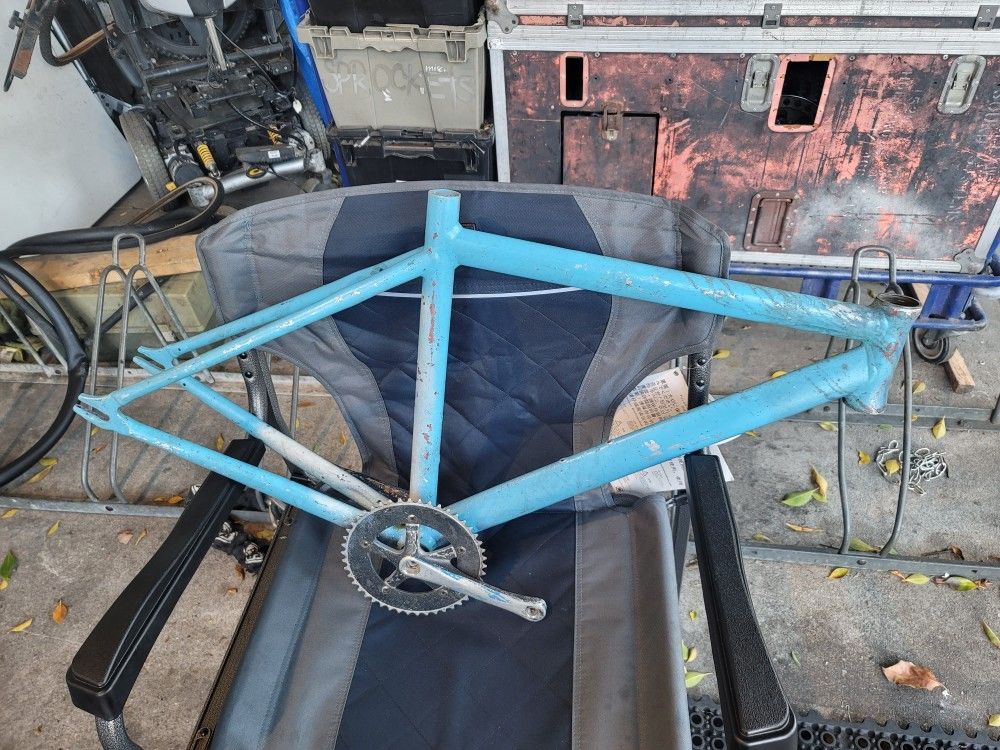 Aluminum Fixed Gear Frame With Crank