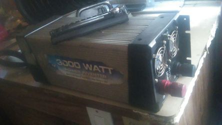 3000wats power inverter .. 200$