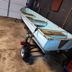 12 Ft Boat With Trailer