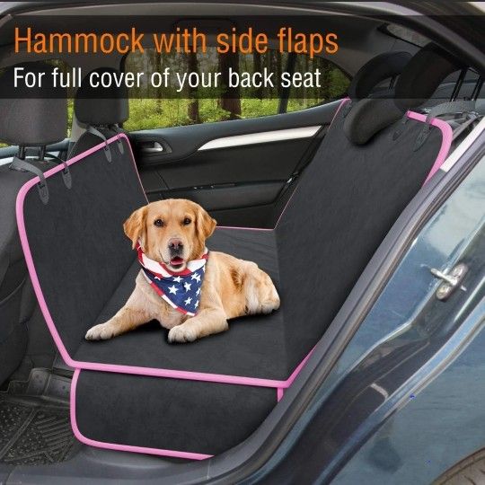 Pet Dog Seat Cover for Truck Suv Car Back Seat Protector Hammock Mat Waterproof