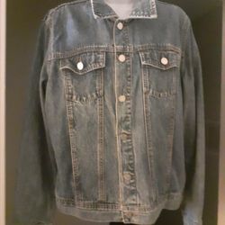 Womens LARGE Denim Jkt