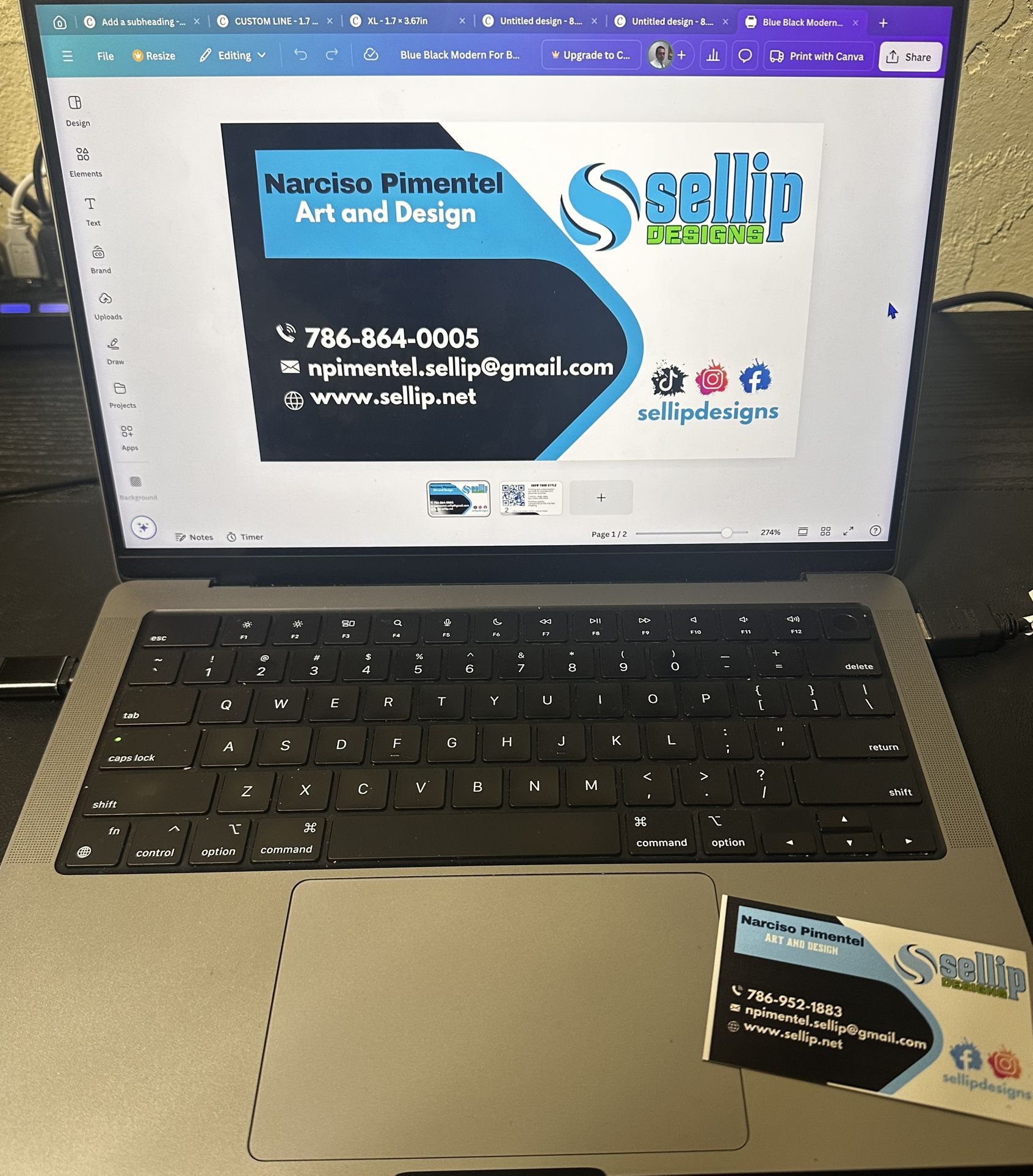 MacBook Pro 2023 16gb 512gb